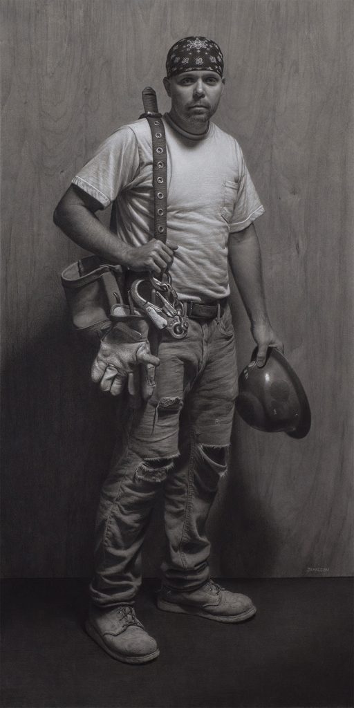 Iron Man–Portrait of Anthony Adcock